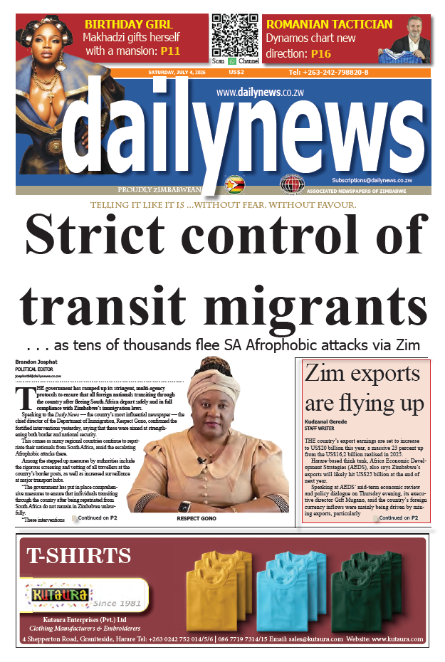 Saturday 4 July  2026